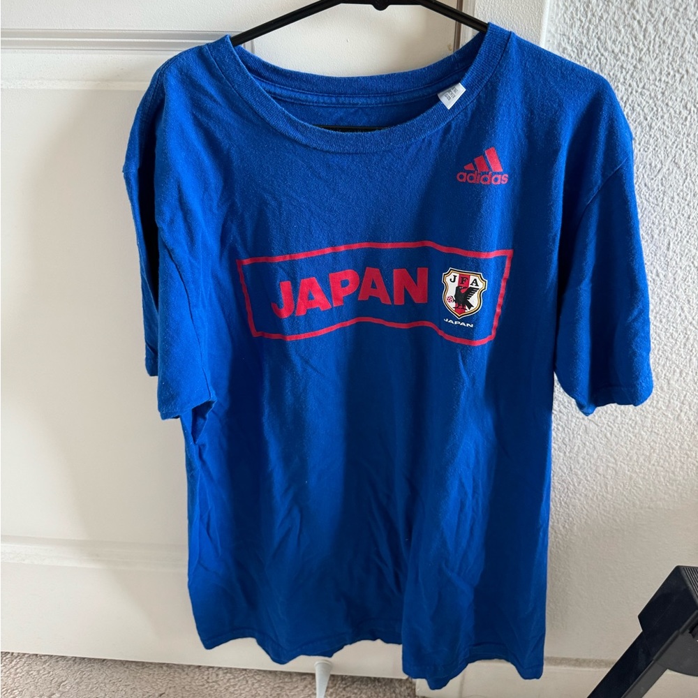 Japan Soccer Football Club Adidas Men’s Tee T-Shirt Medium